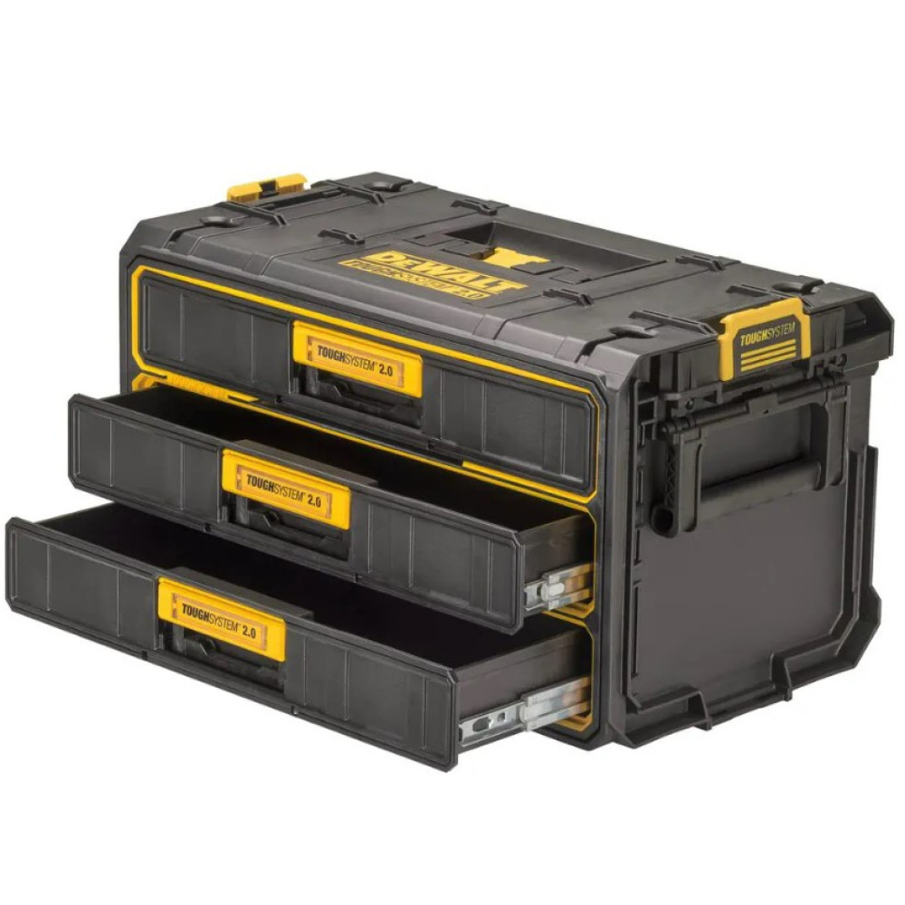  Ящик DeWalt TOUGHSYSTEM 2.0 модуль на 3 ящики (DWST08330-1)
