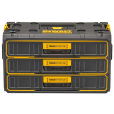 Ящик DeWalt TOUGHSYSTEM 2.0 модуль на 3 ящика (DWST08330-1)