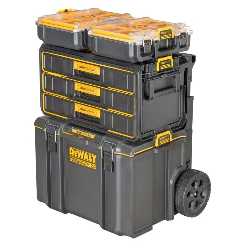 Ящик DeWalt TOUGHSYSTEM 2.0 модуль на 3 ящики (DWST08330-1)