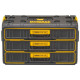  Ящик DeWalt TOUGHSYSTEM 2.0 модуль на 3 ящики (DWST08330-1)