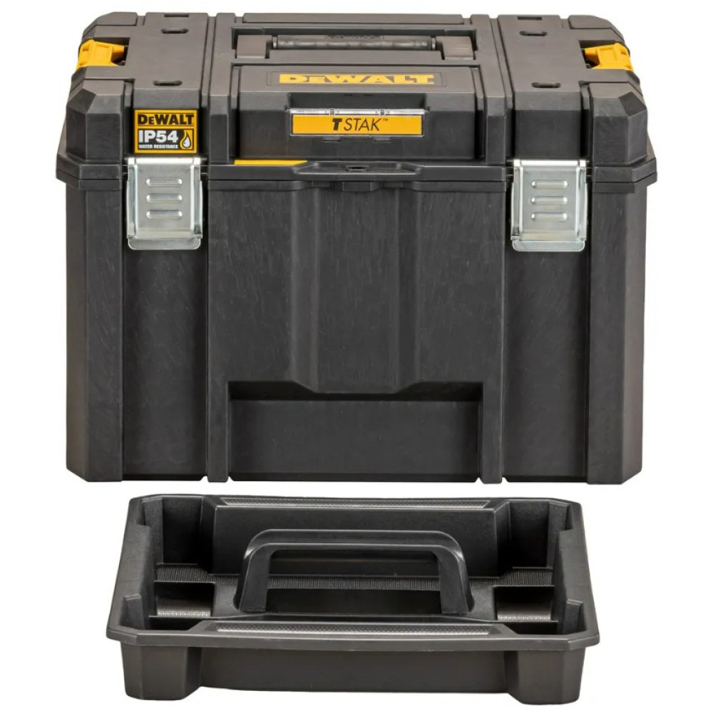 Ящик DeWalt TSTAK 2.0 збільшеної місткості з лотком (DWST83346-1)