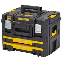 Ящик TSTAK 2.0 DeWalt з висувними секціями та вставкою (DWST83395-1)