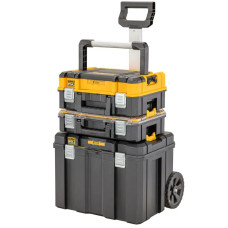 Комплект ящиков TSTAK 2.0 DeWalt ящик + органайзер + ящик-тележка (DWST83411-1)