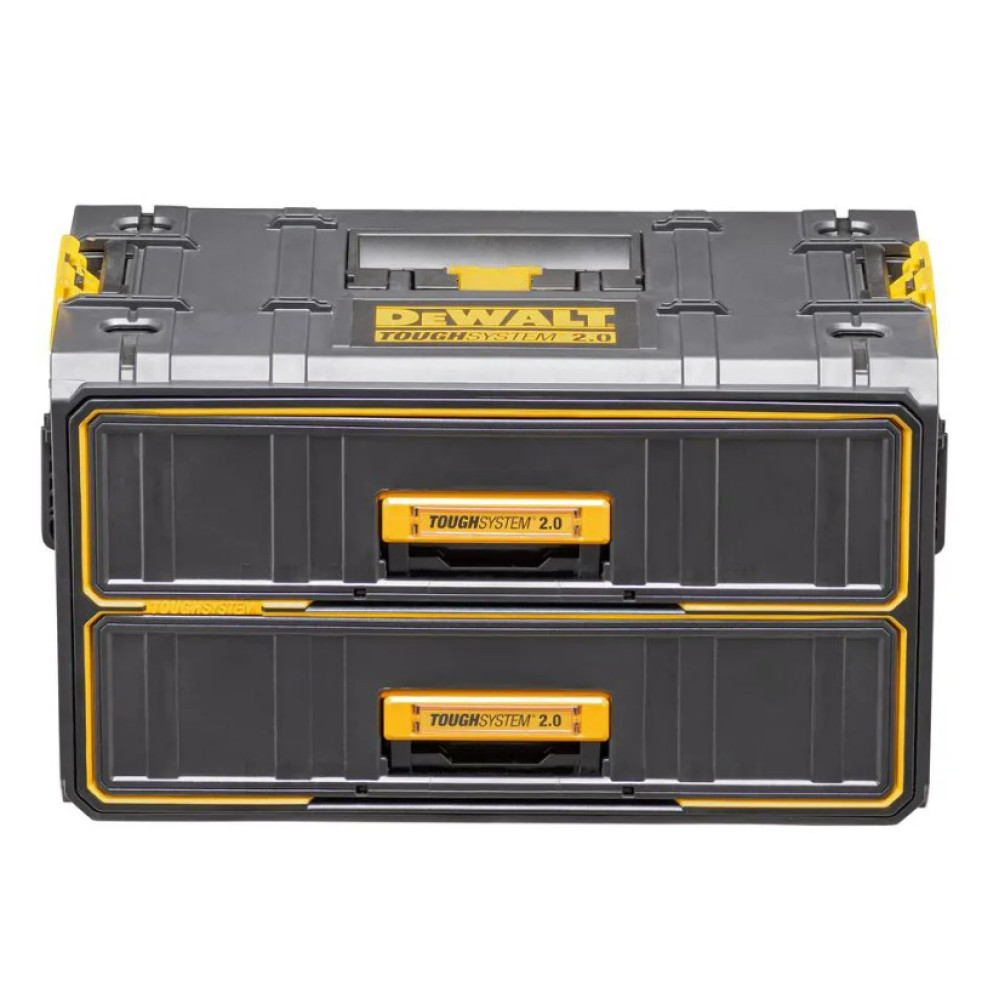Ящик DeWalt TOUGHSYSTEM 2.0 модуль на 2 ящики (DWST83529-1)