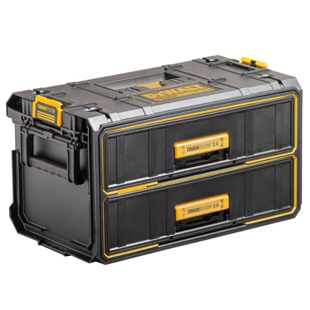 Ящик DeWalt TOUGHSYSTEM 2.0 модуль на 2 ящики (DWST83529-1)