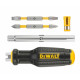 Викрутка – набір DeWALT FULL FIT 6 Way із двома змінними бітами (DWHT66569-0)