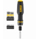 Викрутка – набір DeWALT FULL FIT Telescoping зі змінними бітами 10 біт (DWHT68001-0)