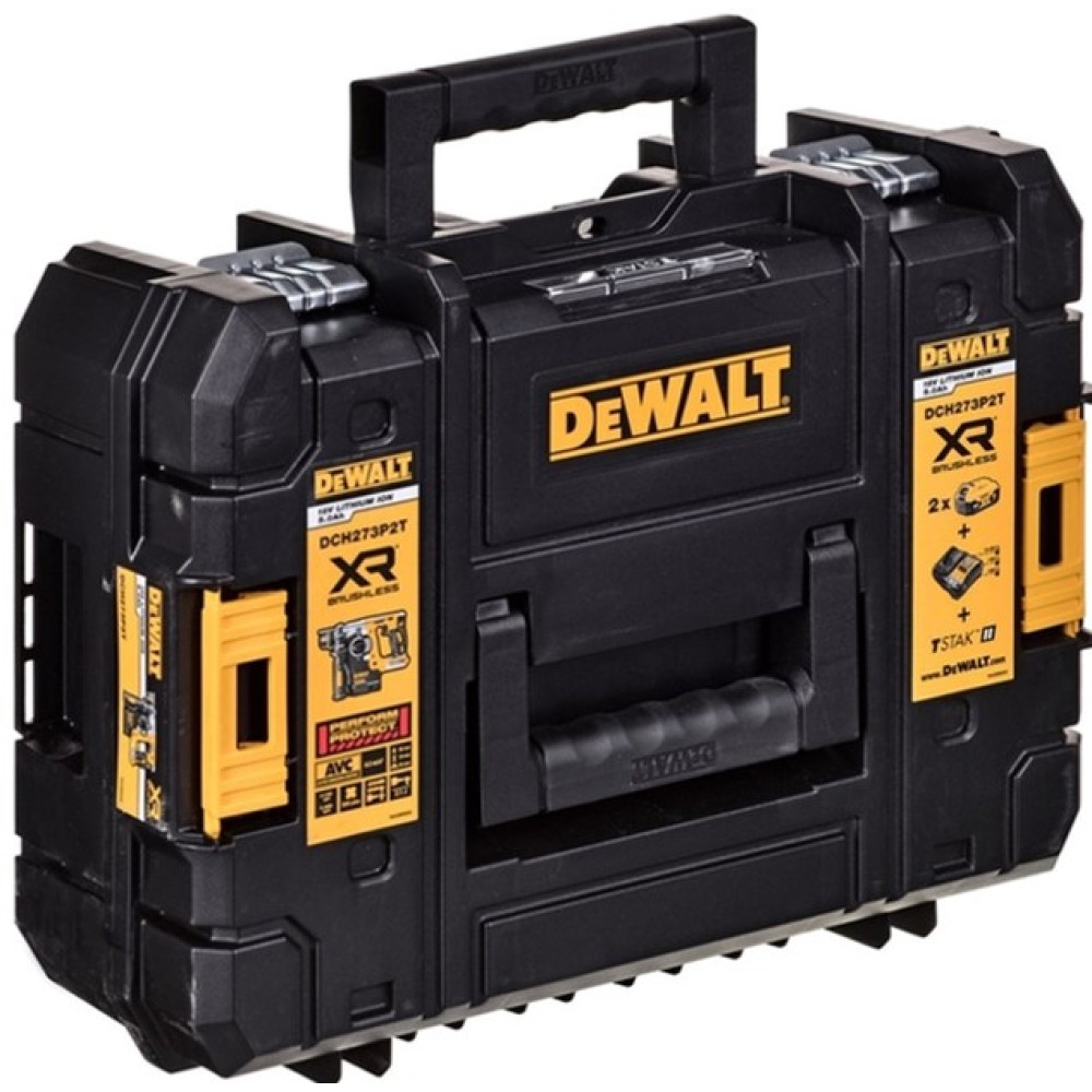 Перфоратор акумуляторний безщітковий DeWALT SDS-Plus з АКБ та ЗП DCH273P2T
