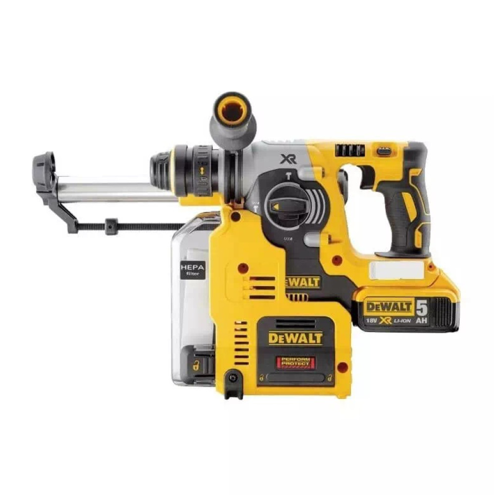 Перфоратор аккумуляторный DeWALT SDS-Plus с АКБ и ЗУ DCH275P2