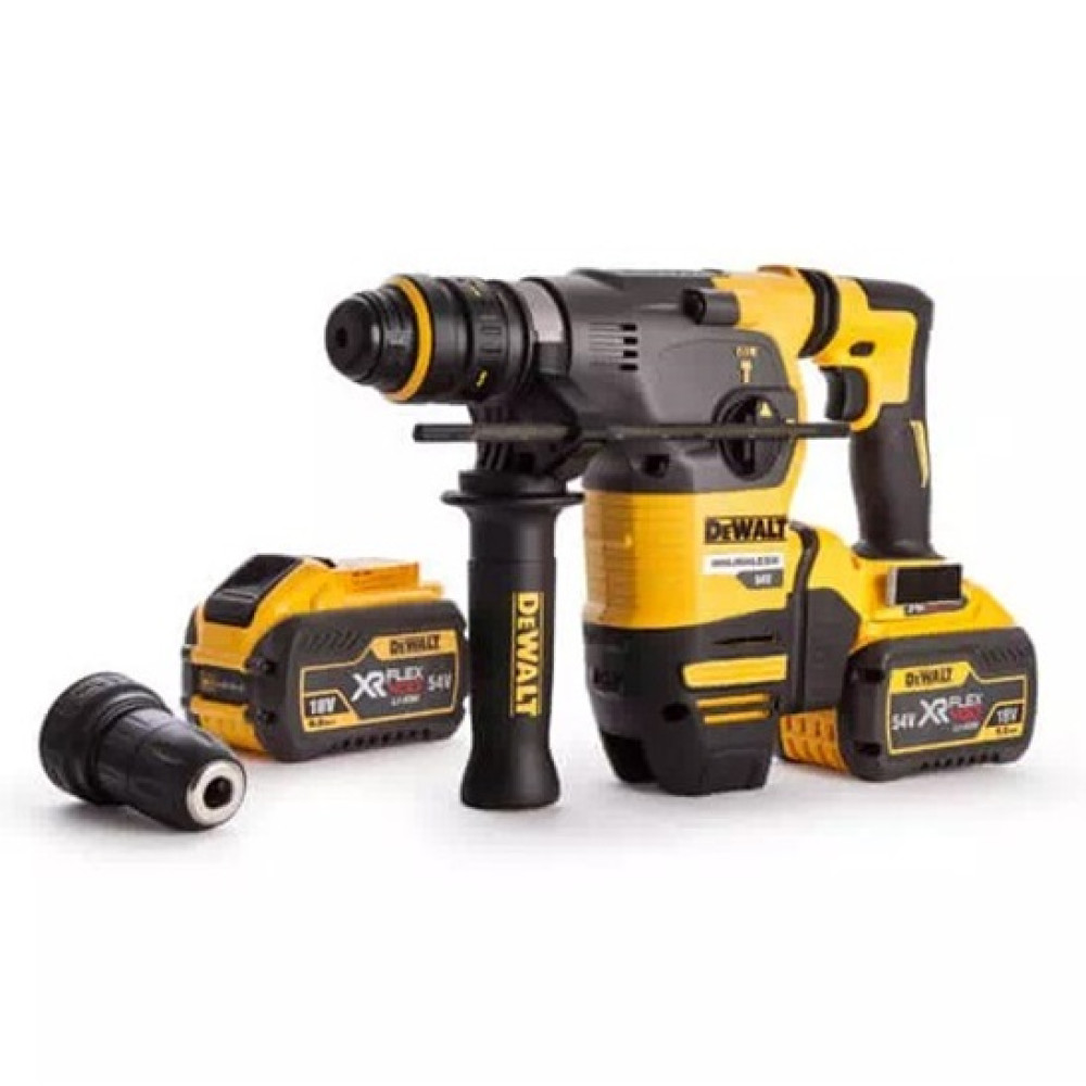 Перфоратор акумуляторний DeWALT SDS-Plus 54 В XR FlexVolt з АКБ та ЗП DCH334X2