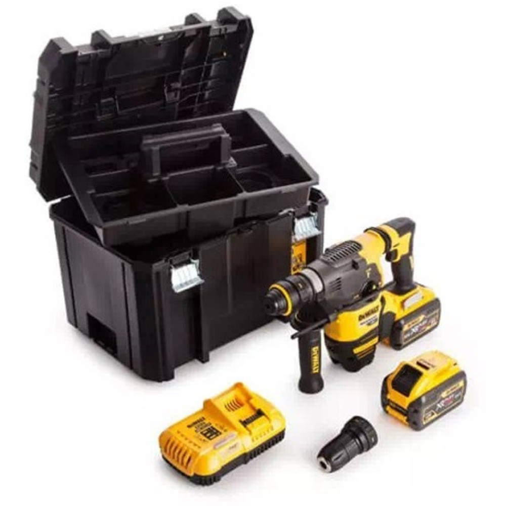 Перфоратор акумуляторний DeWALT SDS-Plus 54 В XR FlexVolt з АКБ та ЗП DCH334X2