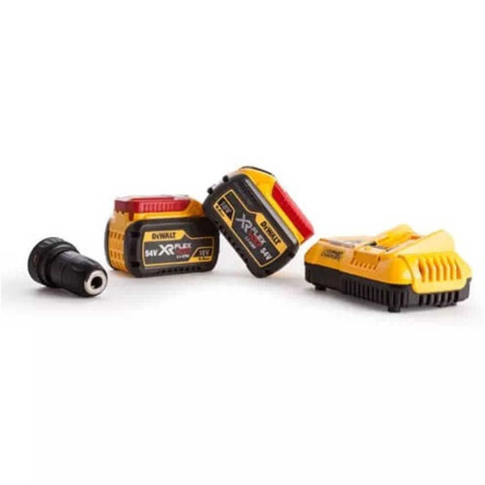 Перфоратор акумуляторний DeWALT SDS-Plus 54 В XR FlexVolt з АКБ та ЗП DCH334X2