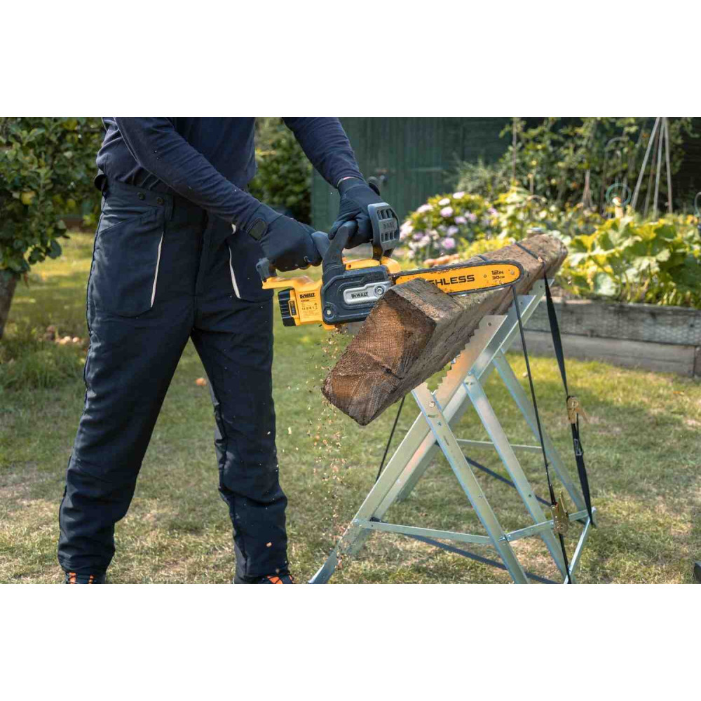 Пила цепная аккумуляторная бесщеточная DeWalt с АКБ и ЗУ DCMCS565P1