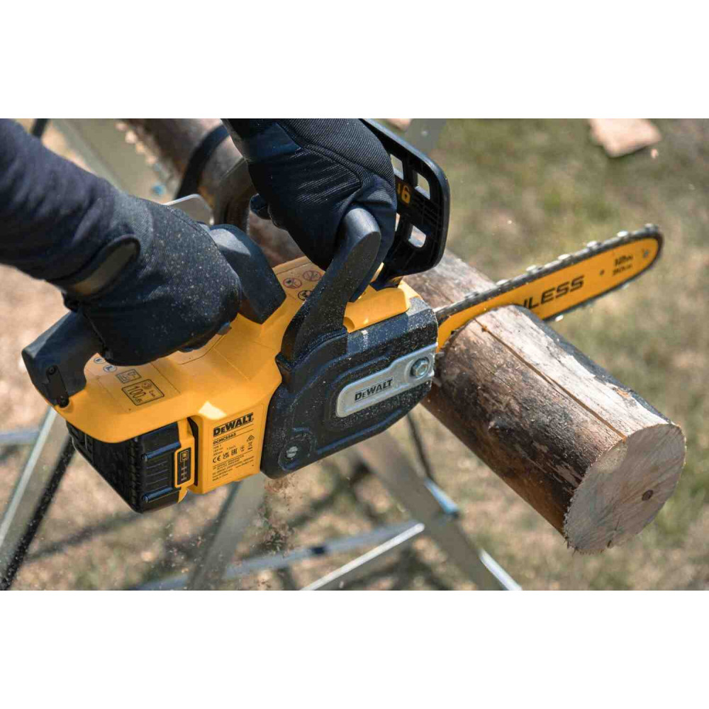 Пила цепная аккумуляторная бесщеточная DeWalt с АКБ и ЗУ DCMCS565P1
