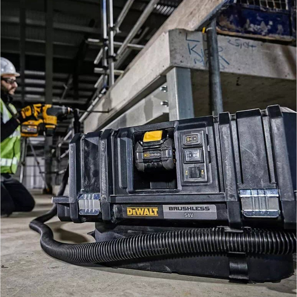 Пилосос мережевий DeWALT з АКБ та ЗП (DCV586MT2)