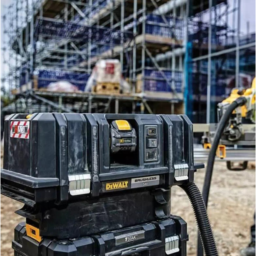 Пилосос мережевий DeWALT з АКБ та ЗП (DCV586MT2)