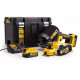 Рубанок аккумуляторный DeWalt с АКБ и ЗУ DCP580P2