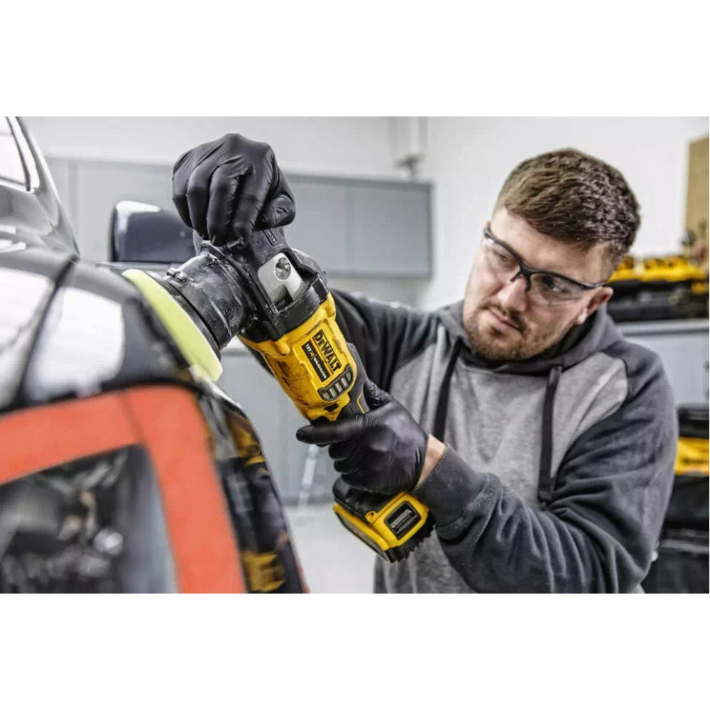 Полірувальна машина акумуляторна DeWalt без АКБ та ЗП DCM848N