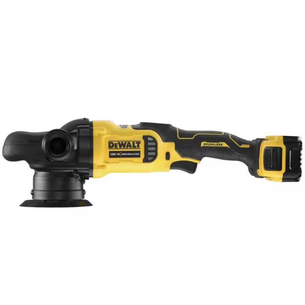 Полировальная машина аккумуляторная DeWalt с АКБ и ЗУ DCM848P2