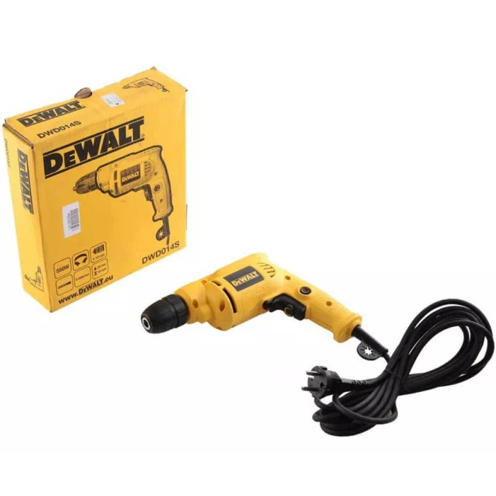 Дрель сетевая ударная DeWalt DWD014S