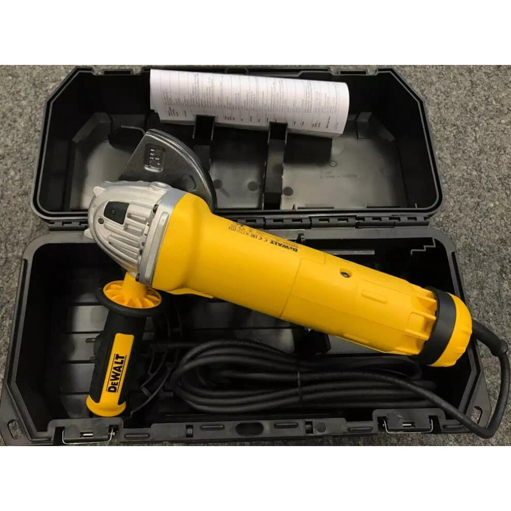 Шліфмашина кутова - болгарка мережева DeWalt DWE4237K