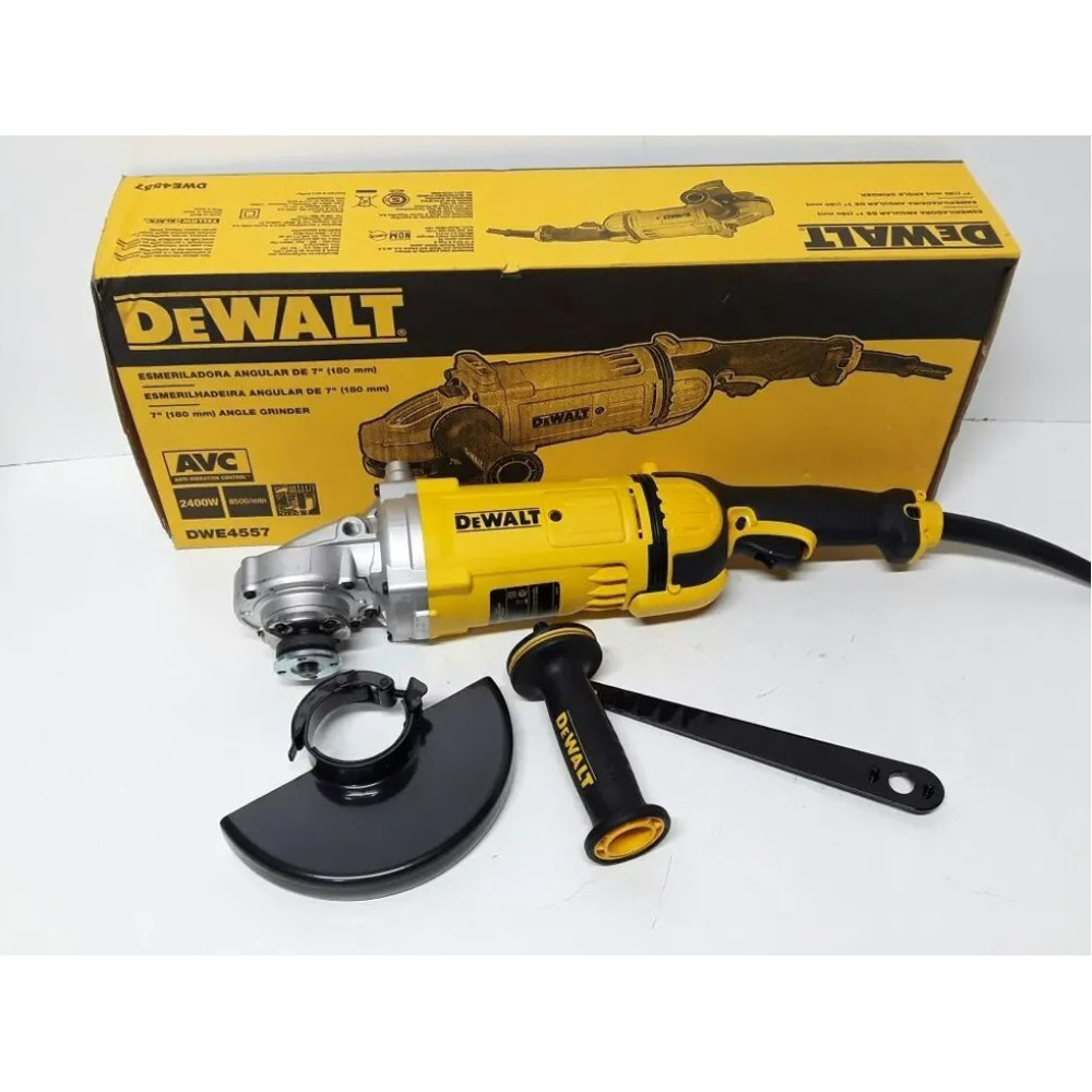 Шліфмашина кутова - болгарка мережева DeWalt DWE4557
