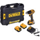 Дрель-шуруповерт аккумуляторная бесщеточная DeWalt с АКБ и ЗУ DCD708P3T