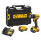 Дриль-шуруповерт DeWALT акумуляторний безщітковий з АКБ та ЗП DCD794P2T