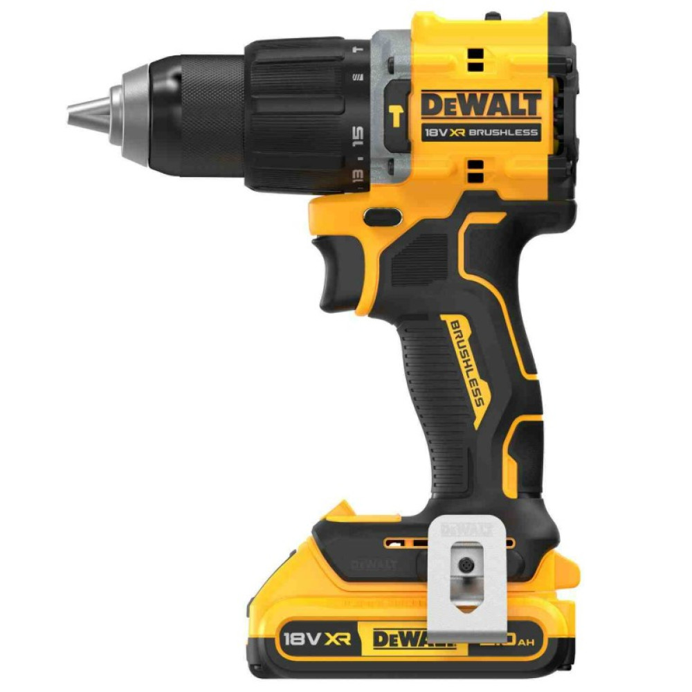 Дрель-шуруповерт DeWALT аккумуляторная безщеточная ударная с АКБ и ЗУ DCD799D2T