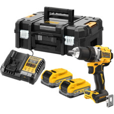 Дрель-шуруповерт аккумуляторная бесщеточная DeWalt с АКБ и ЗУ DCD800S2T