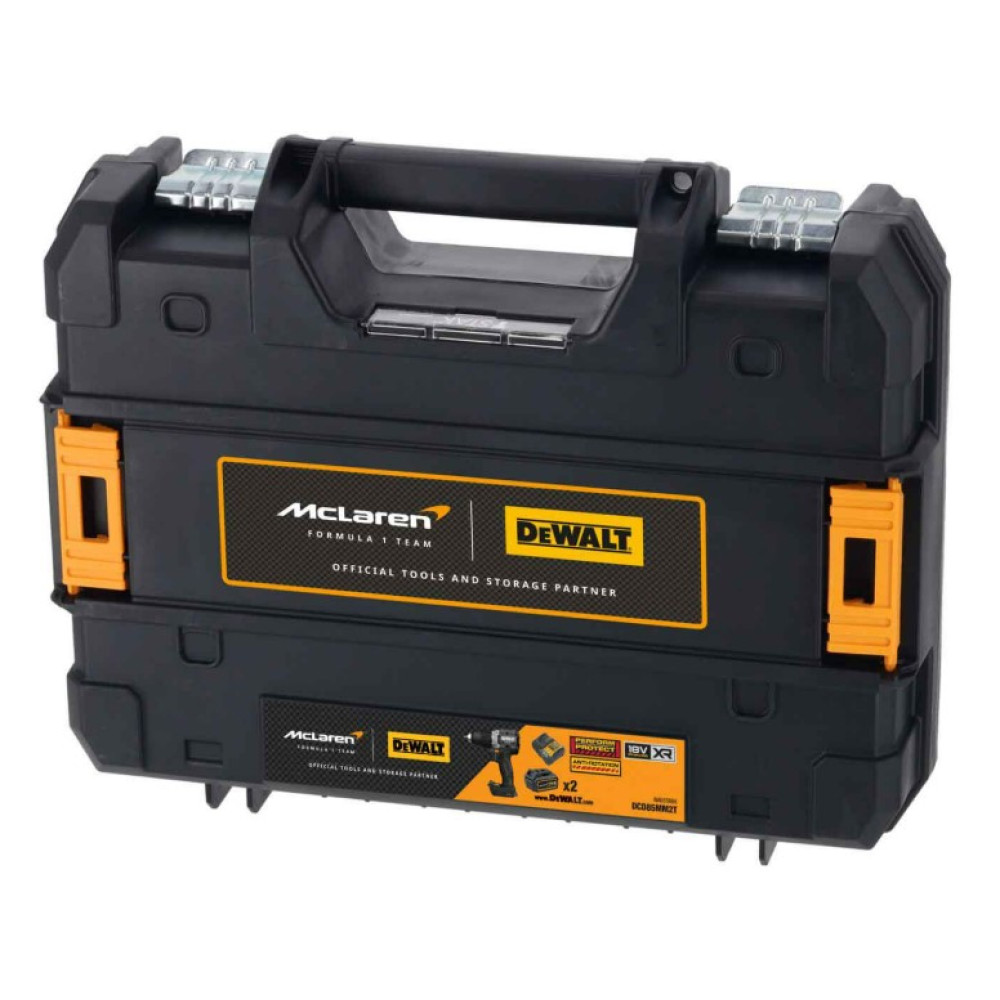 Дриль-шурупокрут ударний DeWALT McLaren F1 TEAM LIMITED EDITION з АКБ та ЗП DCD85MM2T