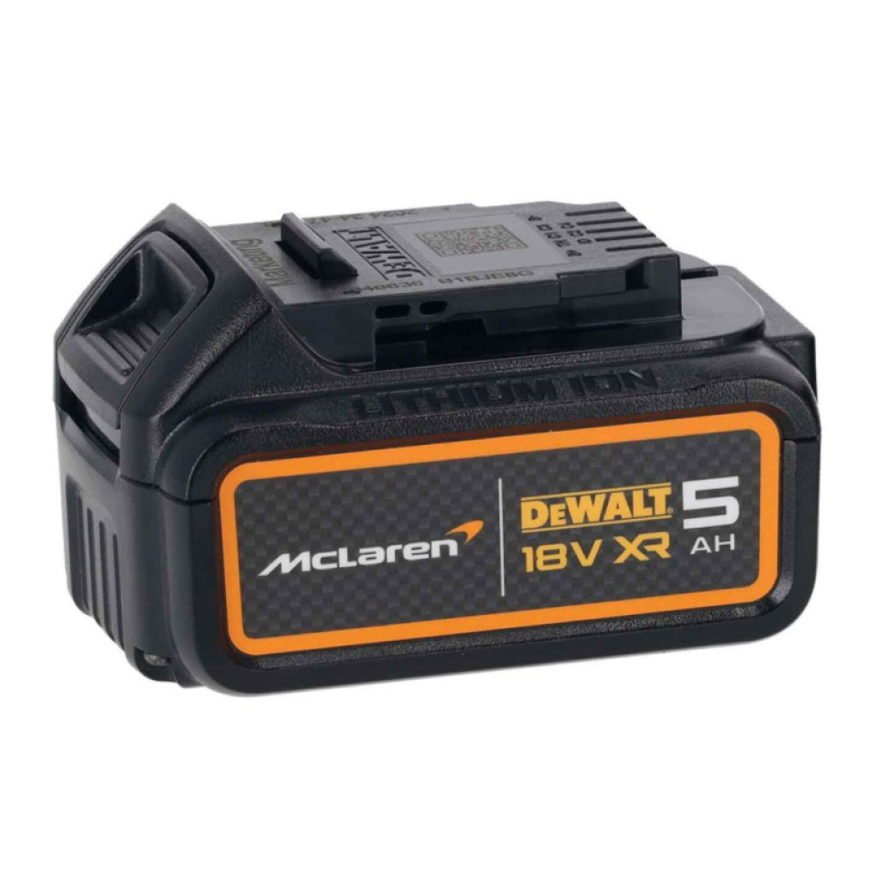 Дриль-шурупокрут ударний DeWALT McLaren F1 TEAM LIMITED EDITION з АКБ та ЗП DCD85MP2T