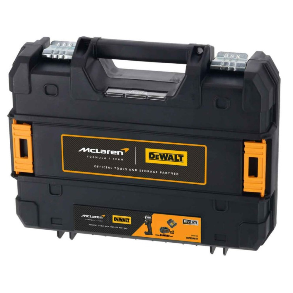 Шурупокрут ударний DeWALT McLaren F1 TEAM LIMITED EDITION з АКБ та ЗП DCF85MP2T