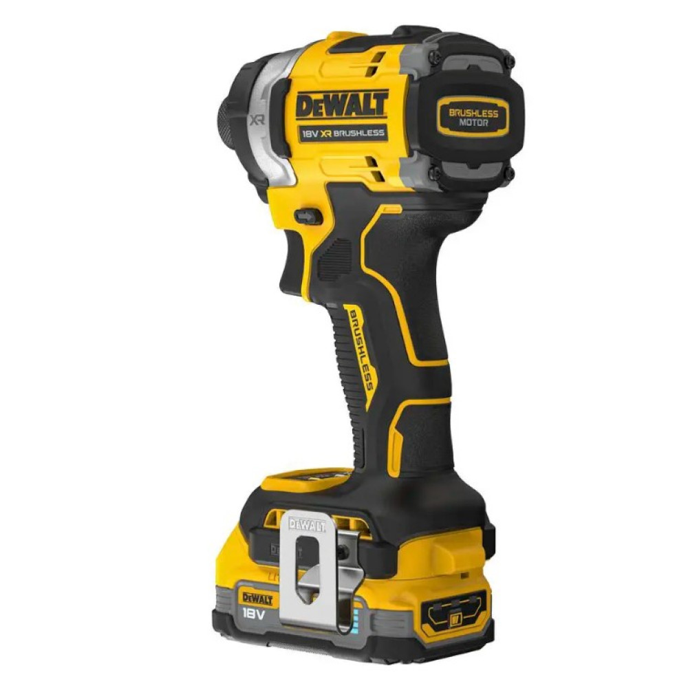 Шуруповерт ударный аккумуляторный DeWALT бесщеточный с АКБ и ЗУ (DCF860E2T)