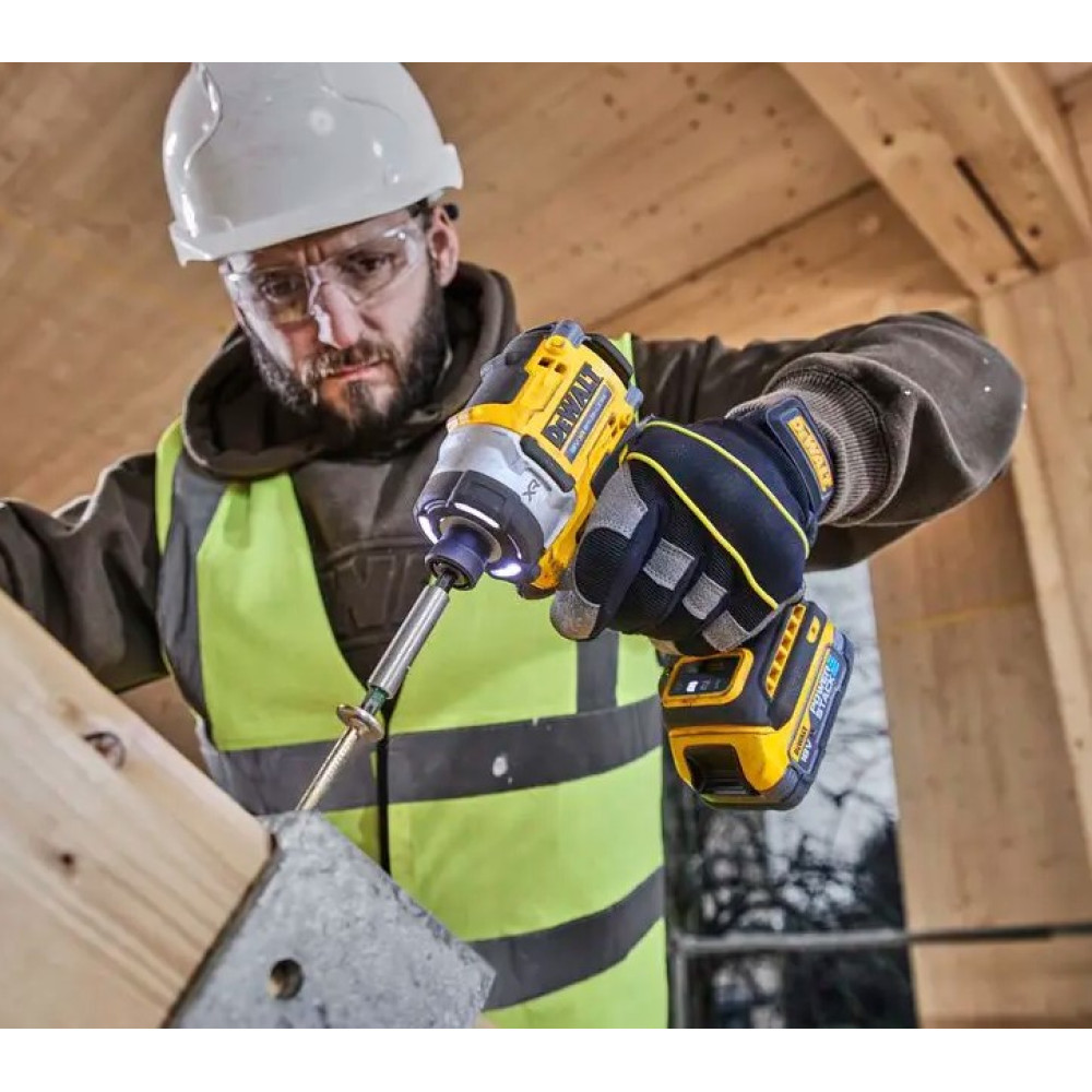 Шурупокрут ударний акумуляторний DeWALT безщітковий без АКБ та ЗП (DCF860NT)
