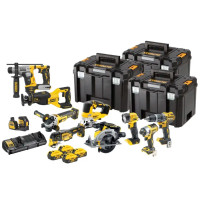 Набор из десяти аккумуляторных инструментов DeWalt (DCK1012P4T)