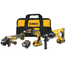 Набор из трех аккумуляторных инструментов DeWalt (DCK308DM)