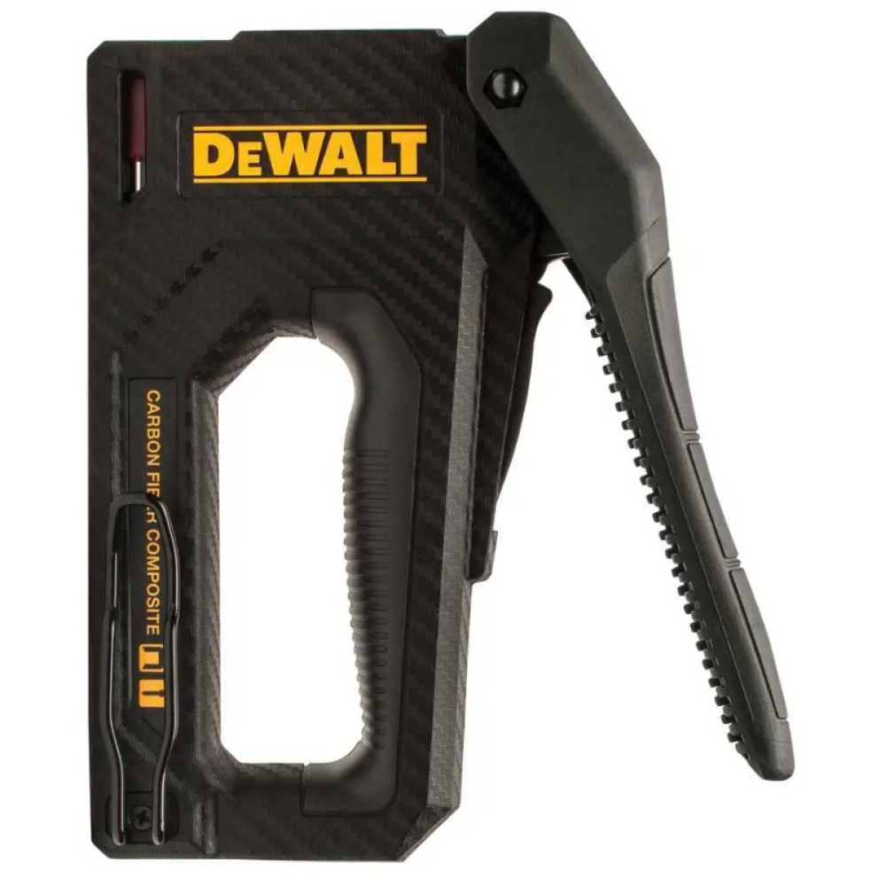 Степлер DeWalt CARBON FIBRE для скоб типу G 6-14 мм, цвяхів типу J 12, 15 мм (DWHT80276-0)