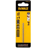 Свердло по металу DeWalt BLACK & GOLD HSS-G 3 мм (DT20514)