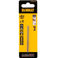 Свердло по металу DeWalt BLACK & GOLD HSS-G 3.2 мм (DT20515)