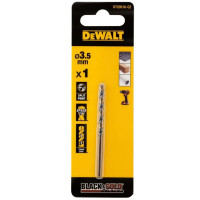 Сверло по металлу DeWalt BLACK & GOLD HSS-G 3.5 мм (DT20516)