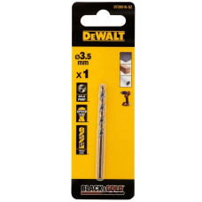 Сверло по металлу DeWalt BLACK & GOLD HSS-G 3.5 мм (DT20516)