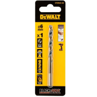 Свердло по металу DeWalt BLACK & GOLD HSS-G 6 мм (DT20522)