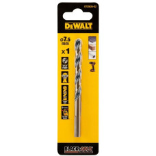 Сверло по металлу DeWalt BLACK & GOLD HSS-G 7.5 мм (DT20525)