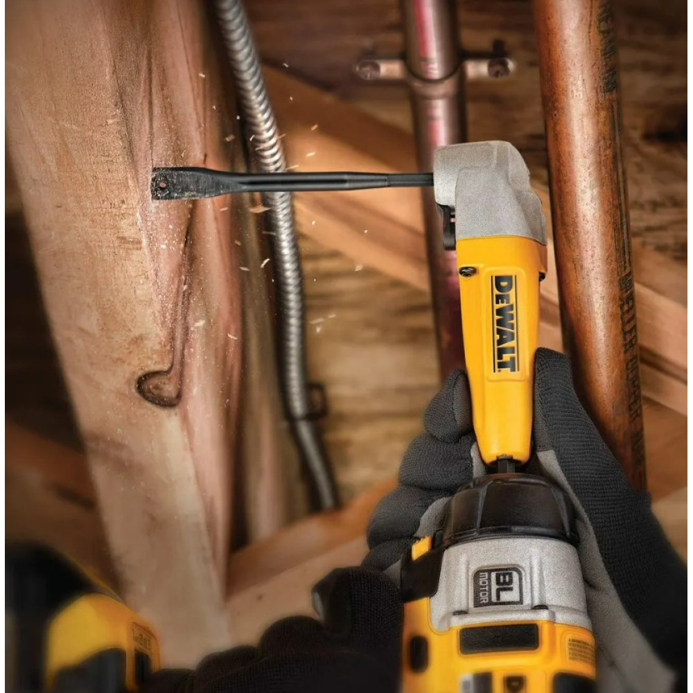 Свердло по деревині DeWALT перове EXTREME IMPACT 1/4 дюйма діаметр 25 мм (DT4771)
