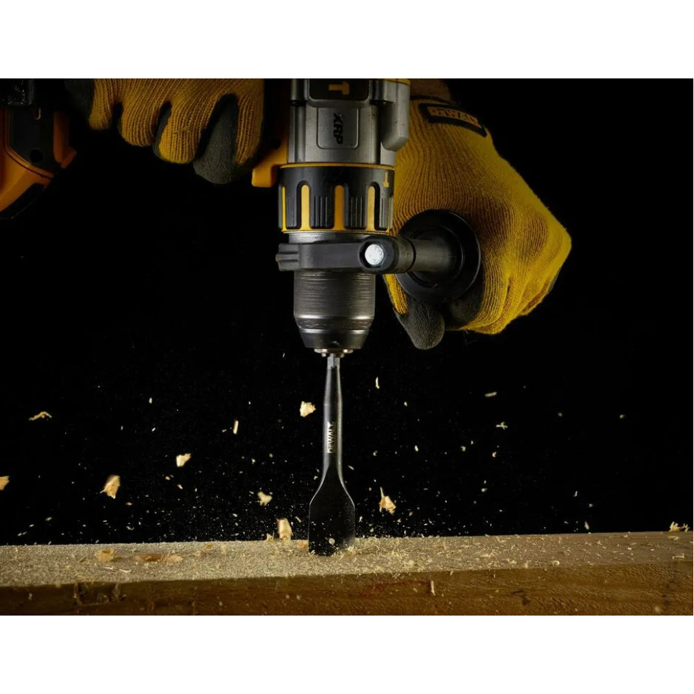 Свердло по деревині DeWALT перове EXTREME IMPACT 1/4 дюйма діаметр 25 мм (DT4771)