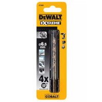 Свердло по металу DeWalt EXTREME INDUSTRIAL COBALT HSS-CO 6.5 мм (DT4909)
