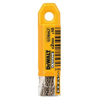 Свердло по металу DeWalt EXTREME INDUSTRIAL COBALT HSS-CO 2 мм 10 шт (DT4918)