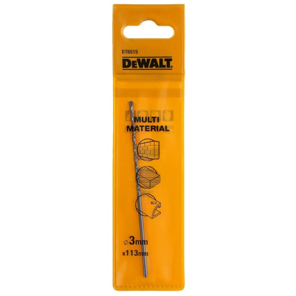 Свердло універсальне DeWALT діаметр 3 мм (DT6515)