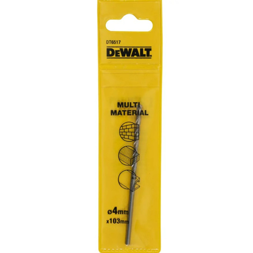 Свердло універсальне DeWALT діаметр 4 мм (DT6517)